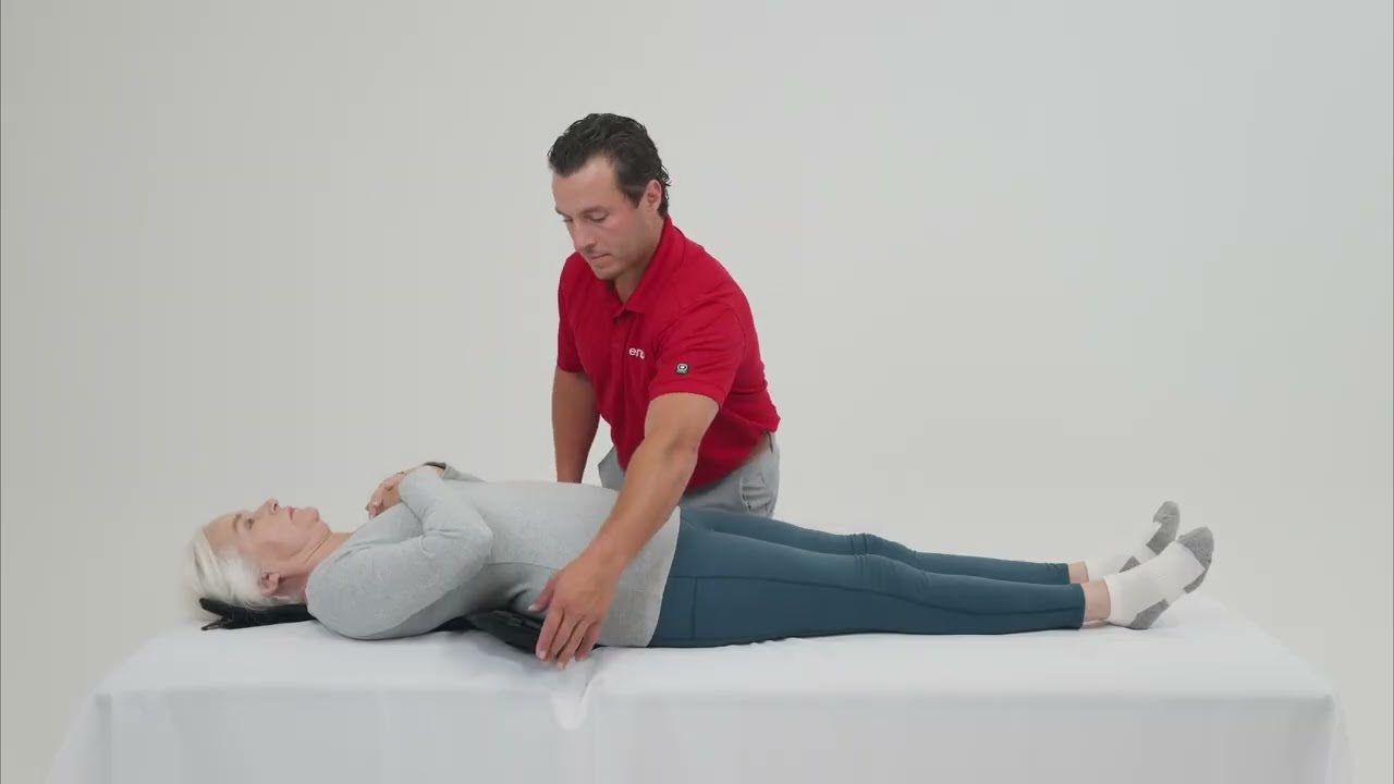 DonJoy IsoFORM TLSO supine application