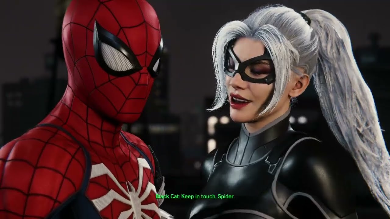 | Marvel's Spider Man Remastered | سبايدرمان عمل تعاون مع القطه 🐱