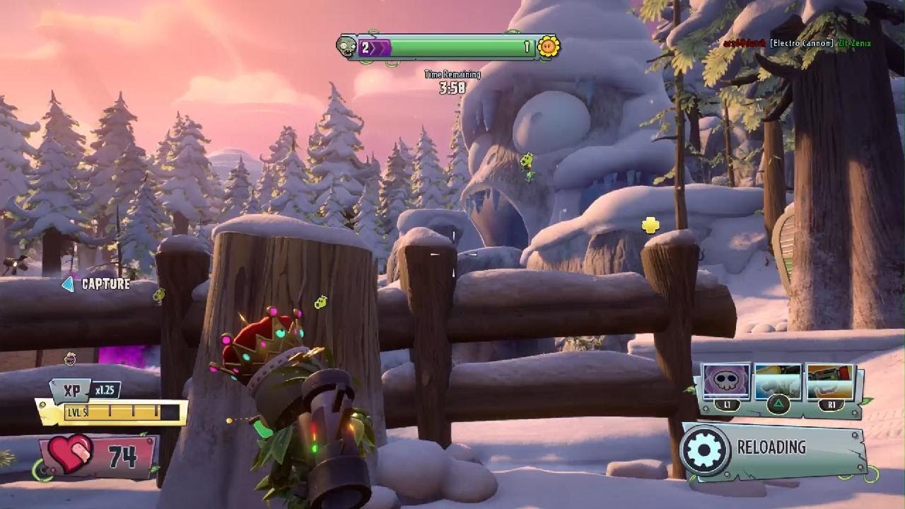 Plants vs Zombies GW2 gameplay