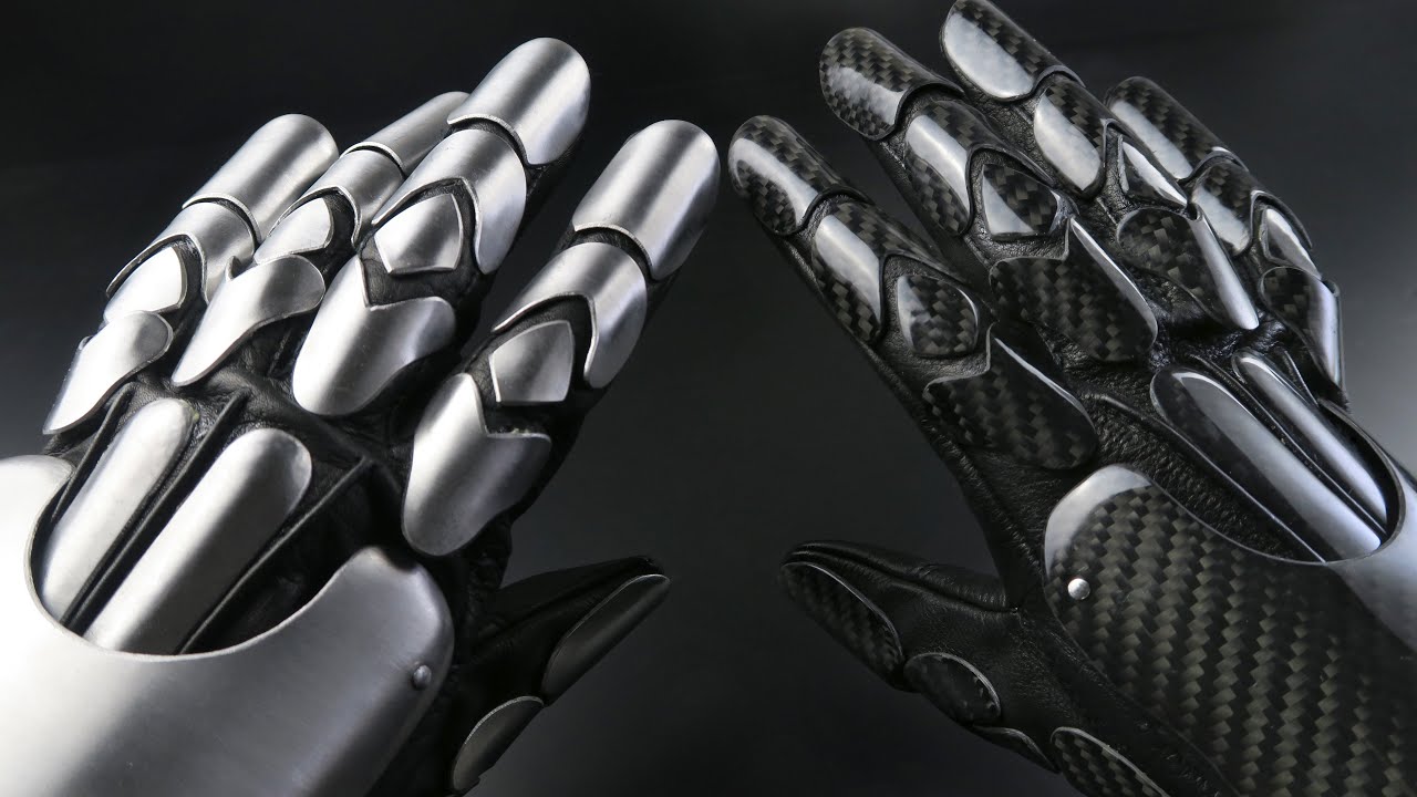 Steel and Carbon Fiber Gauntlets Part 2