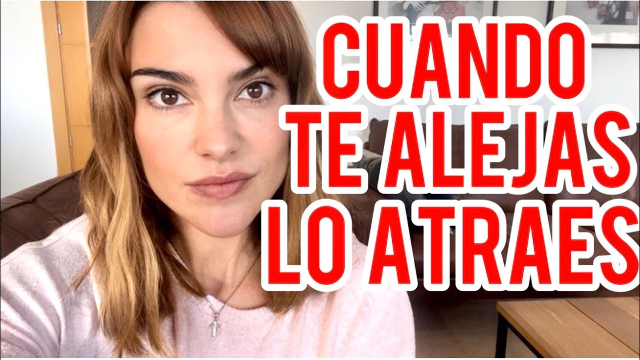 CUANDO TE ALEJAS LO ATRAES HACIA TI