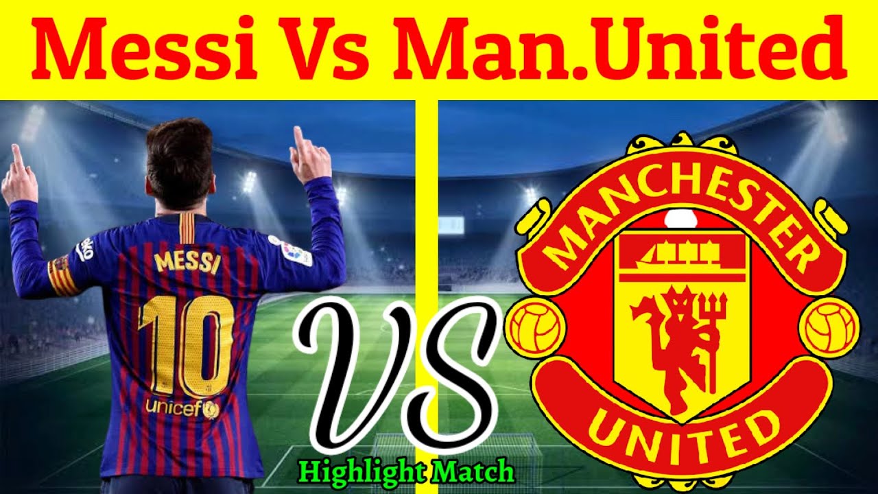 Lionel Messi Vs Manchester United | Amazing Dribbling Skills Of Messi | LM10 Vs Man United