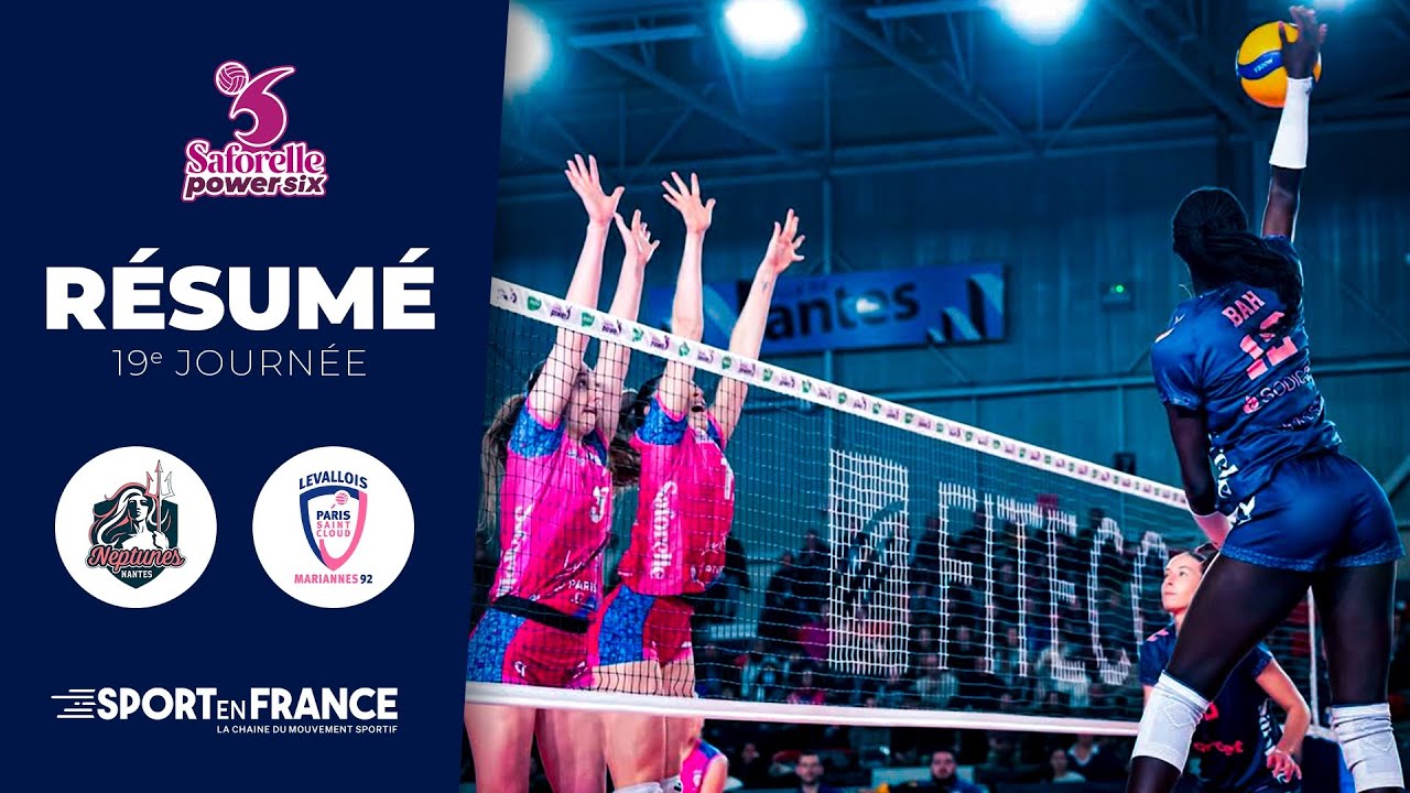 🏐 Le r&eacute;sum&eacute; de NANTES - LEVALLOIS PARIS SAINT-CLOUD (J19) | Saforelle Power 6 2024/25