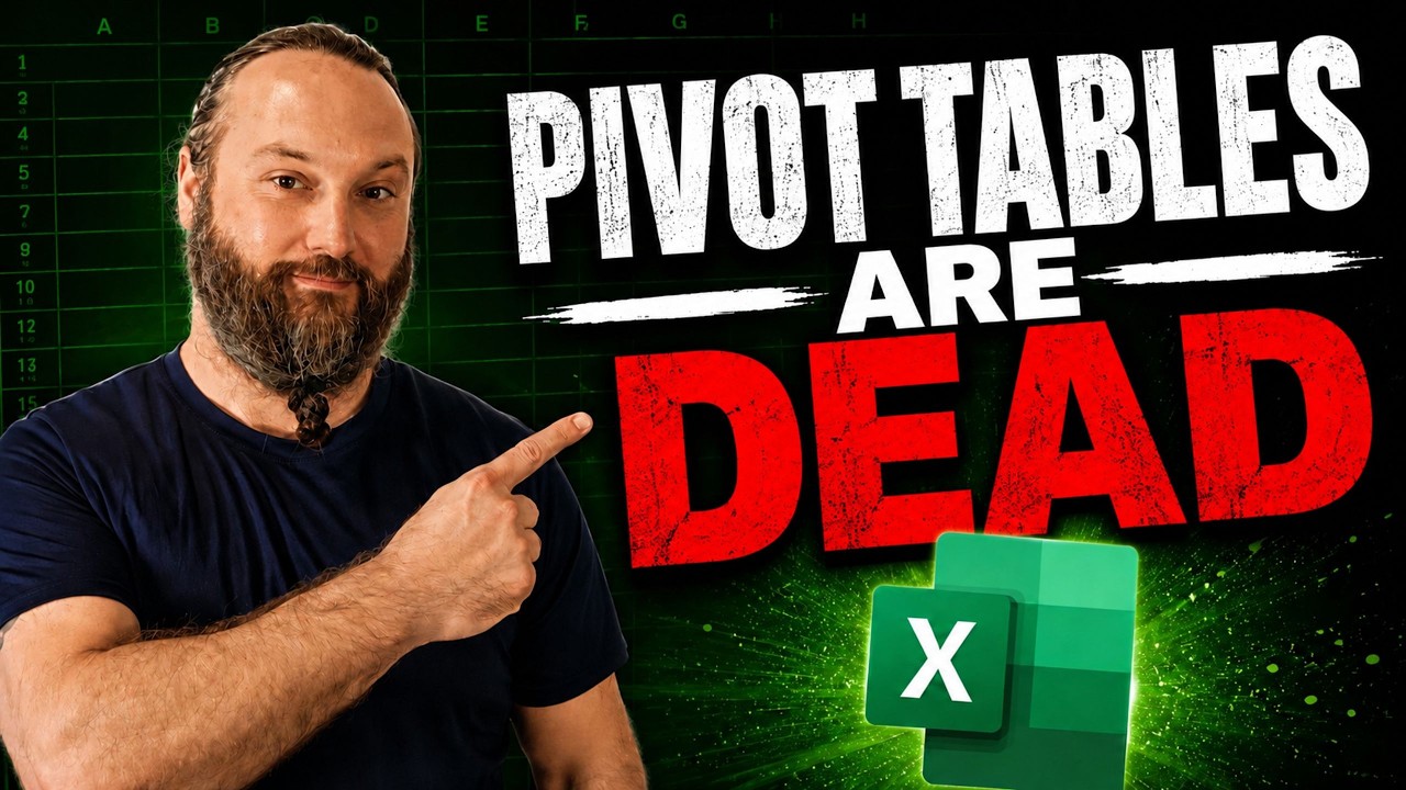 I don't use Pivot Tables in Excel anymore, I do this instead