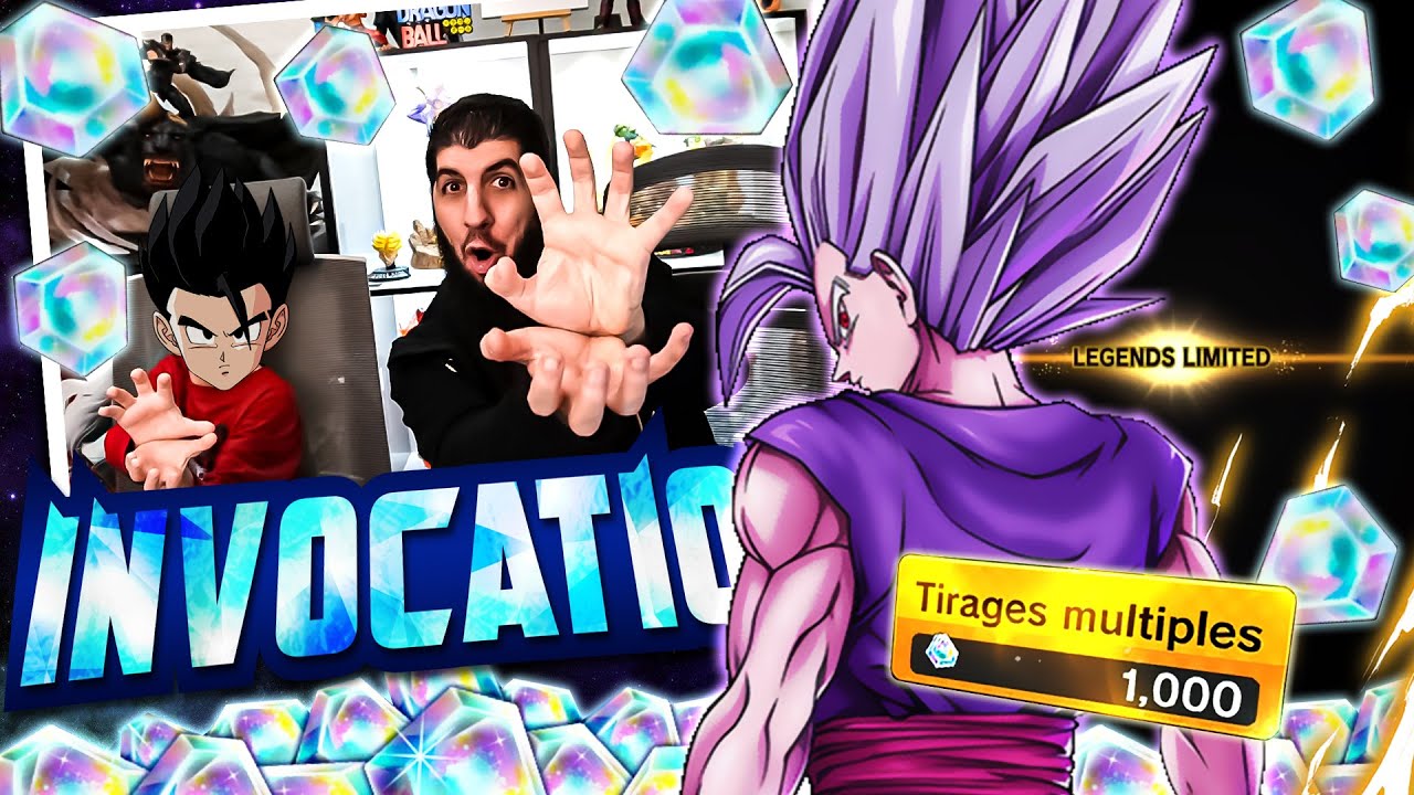 INVOCATION de mon Fils pour GOHAN BEAST ULTRA ! DB LEGENDS