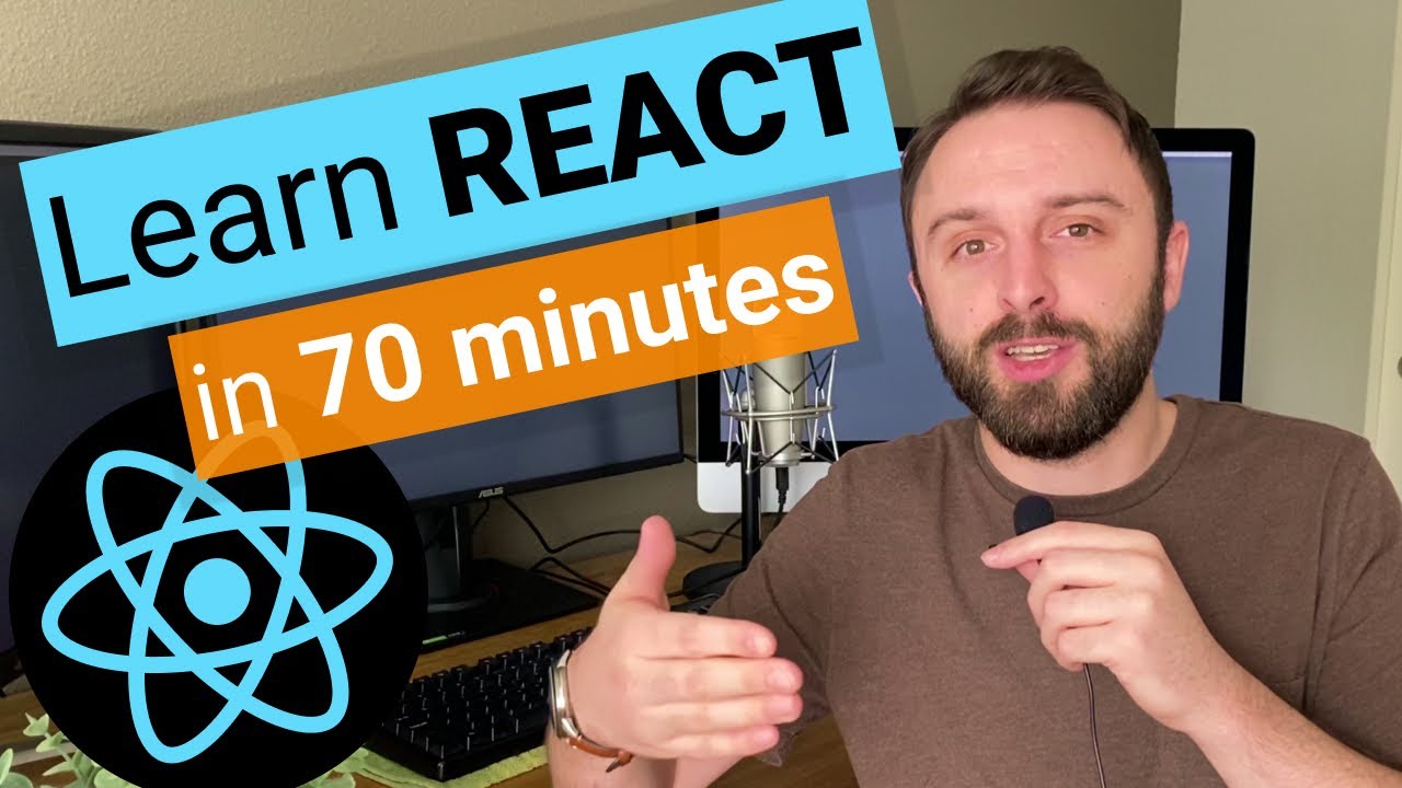 Learn React.js in 70 Minutes: JSX & useState Tutorial