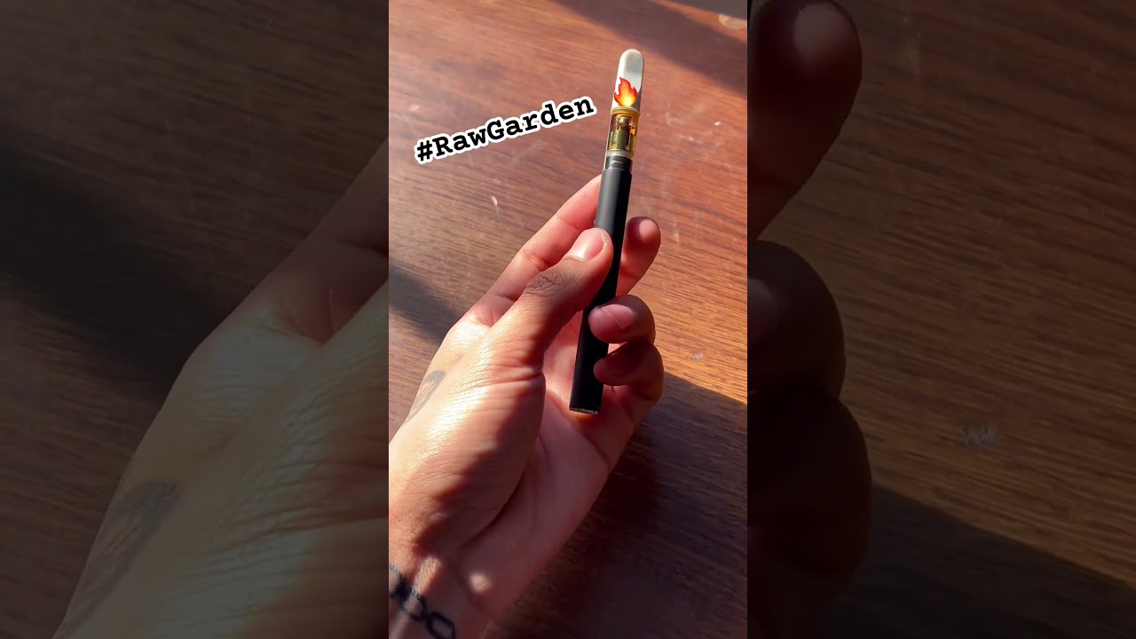 Raw Garden 🪴 Mendo Berries Cartridge (Review in description) #Blinkers #Rawgarden #420 #smoke