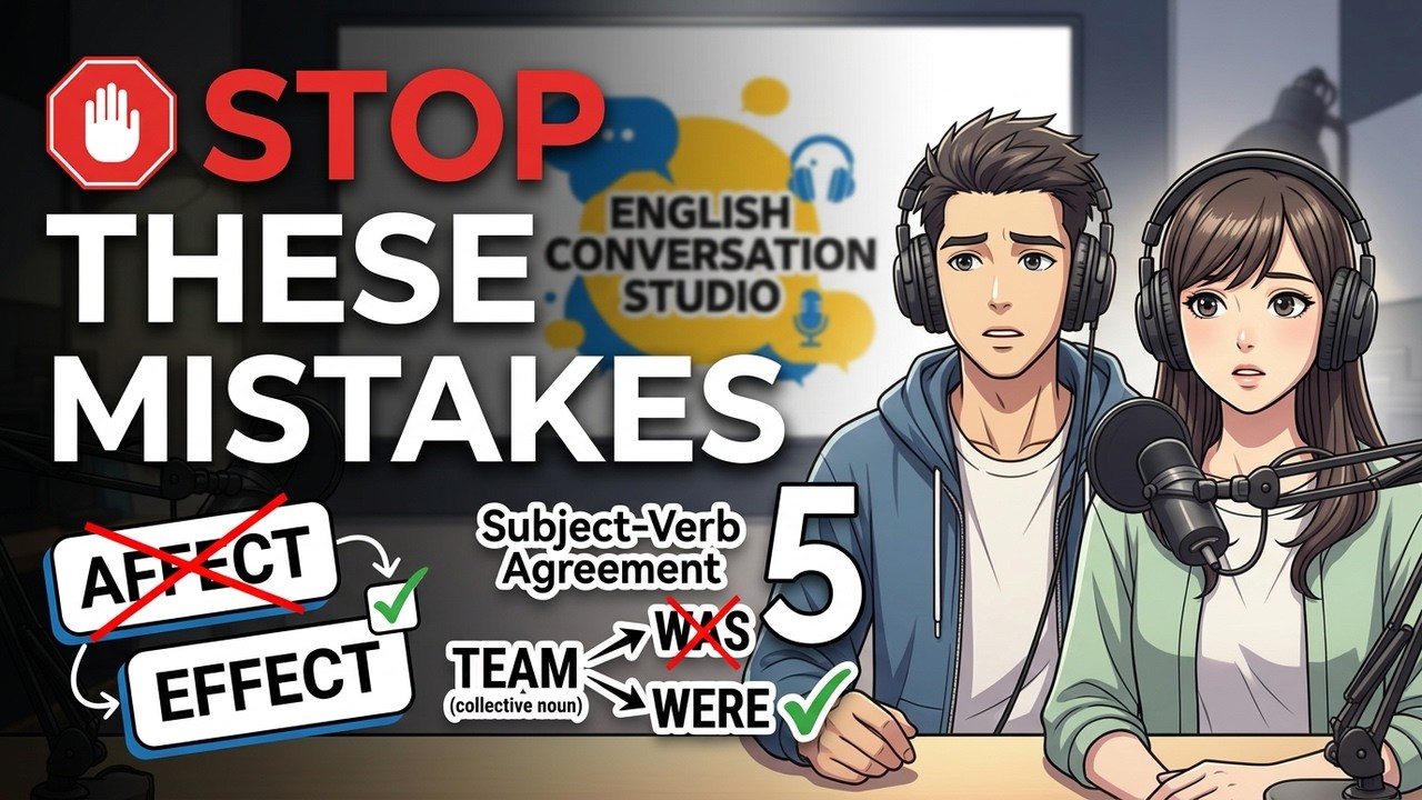 These 5 English Mistakes Are Holding You Back
