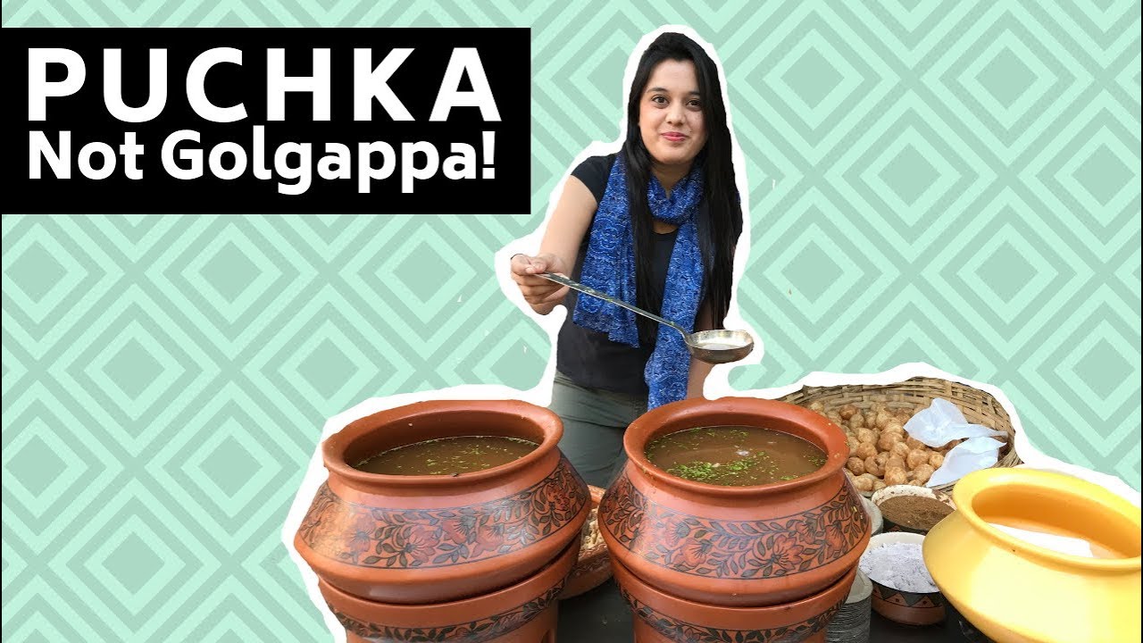 Puchke not GolGappe | Raju Puchka Waala | CR Park