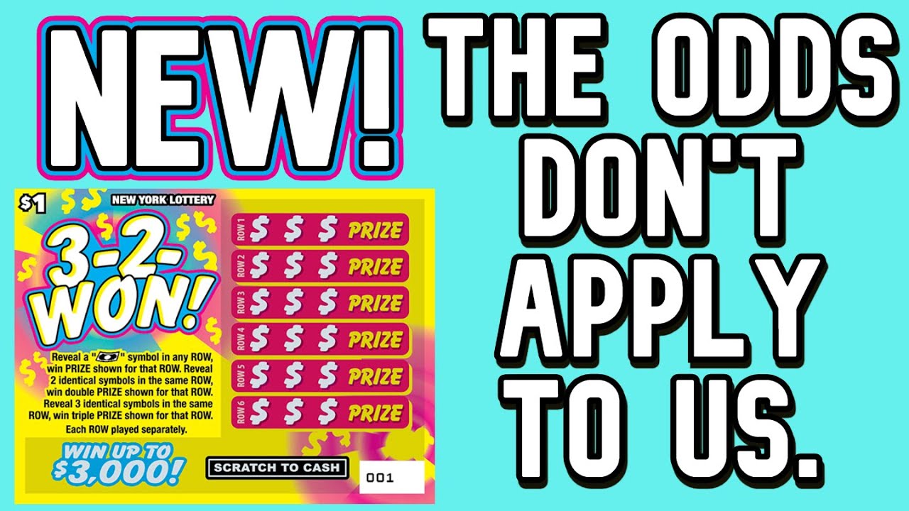 3-2-WON! Brand New Scratch Off Ticket! Lowboy! | New York lottery Gameplay
