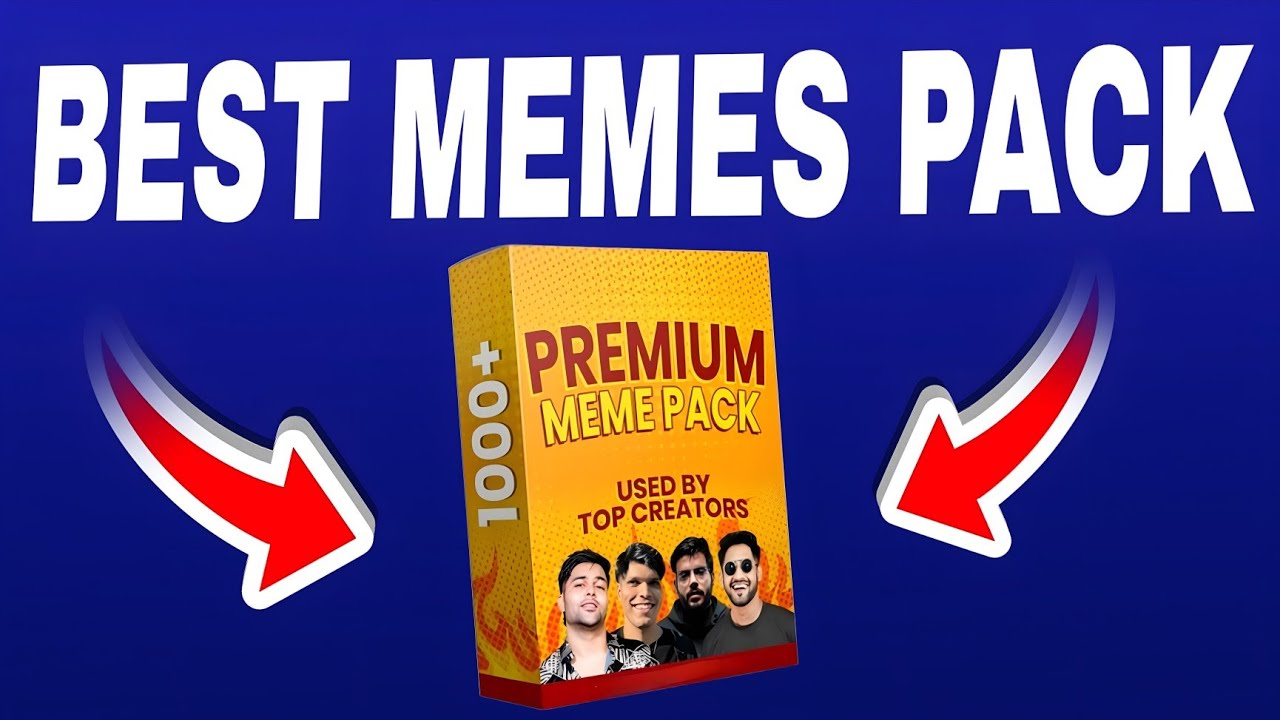 Premium Memes Pack For Free Download 🔥 Used By Top Creators - Memes Bundle For Free