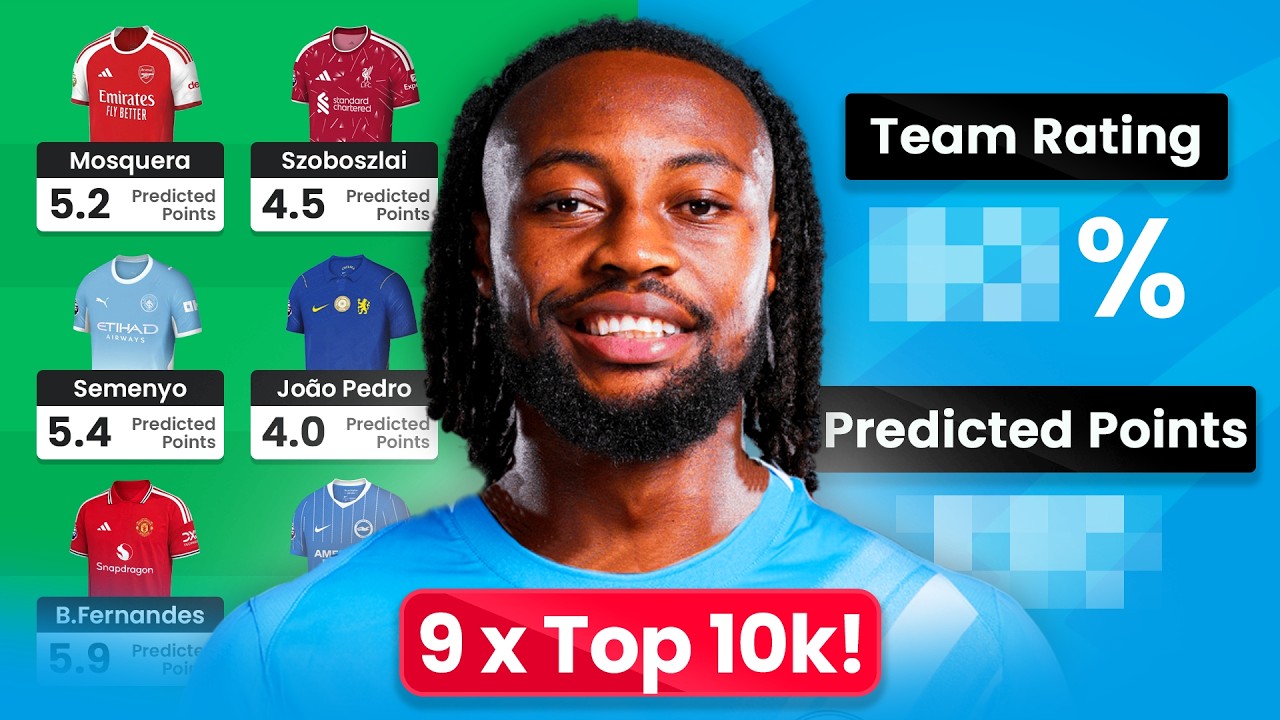 Бывший менеджер №1 в истории FPL! 🌎 | 9 раз в топ-10к 😲 | Состав Рича Кларка | FPL 2026/27