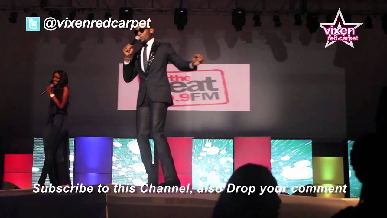 Vixen Red Carpet: Dbanj & Tanzania Super Model Millen Host Music Meets Runnway 2012