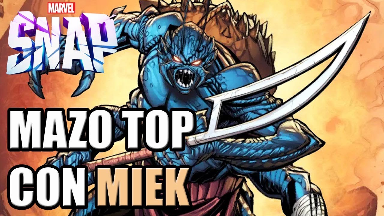 Mazo TOP con MIEK | MARVEL SNAP