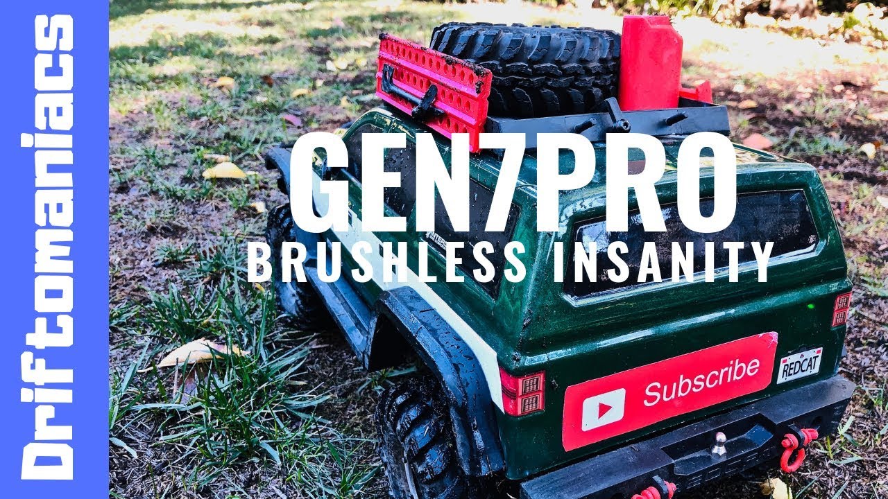 Brushless RedCat Gen7 Pro 3500kv Motor Test!