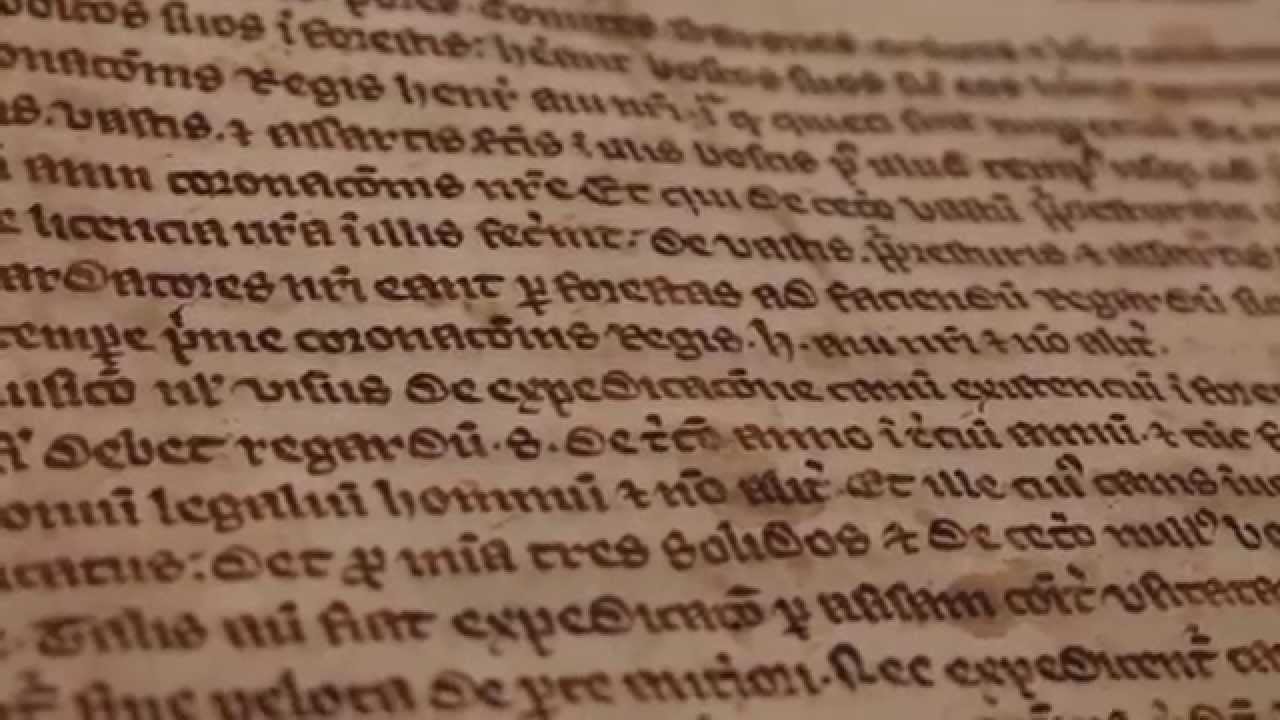 Explore your Archives: the Magna Carta