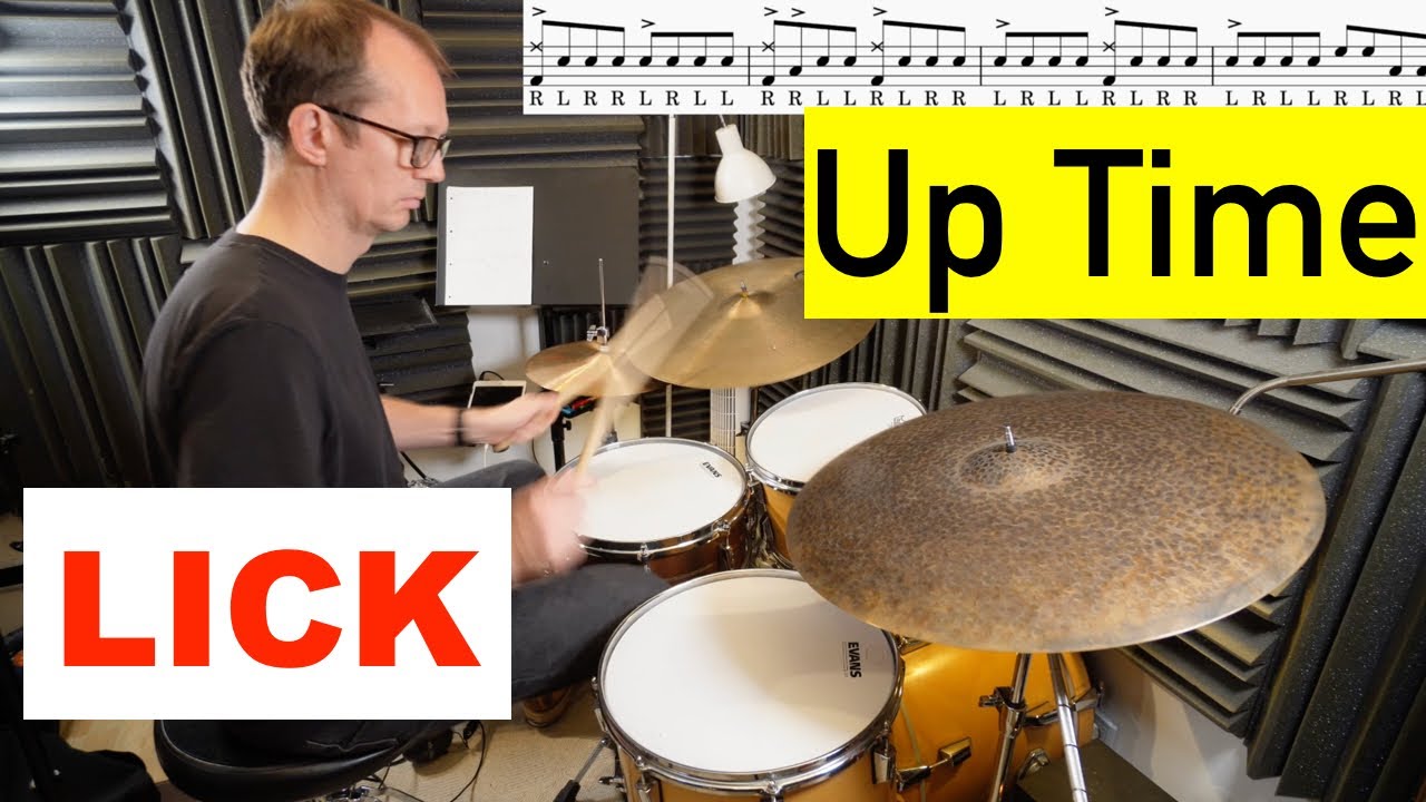 Урок по исполнению ударных фраз в стиле Up Time Jazz