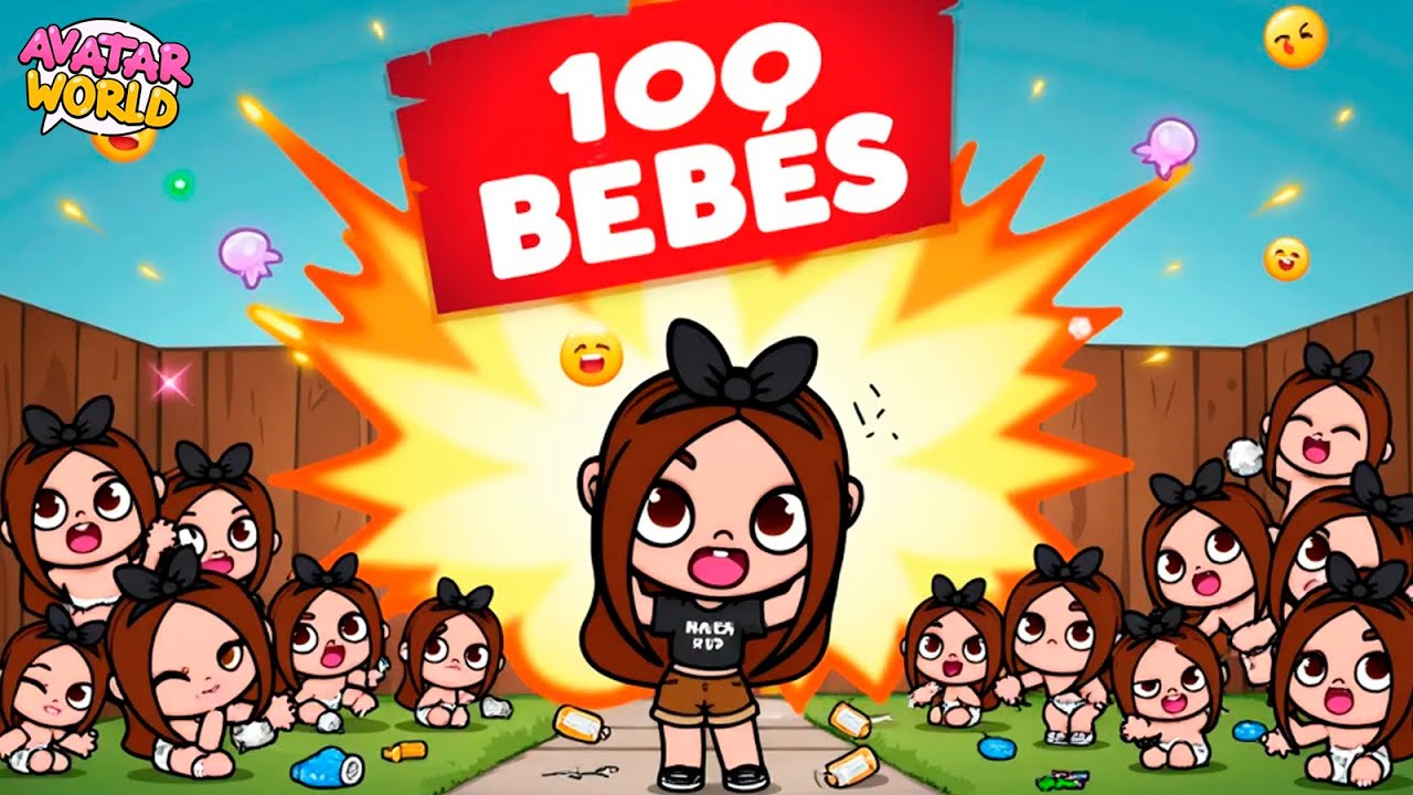 👶🤯 ¡100 Bebés Iguales a Mi Hermanita Bebé! ¿Cuál es la Verdadera? | Avatar World 🎮