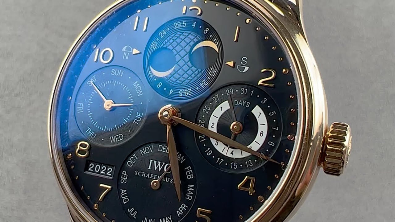 IWC Portuguese Perpetual Calendar IW5021-19 IWC Watch Review