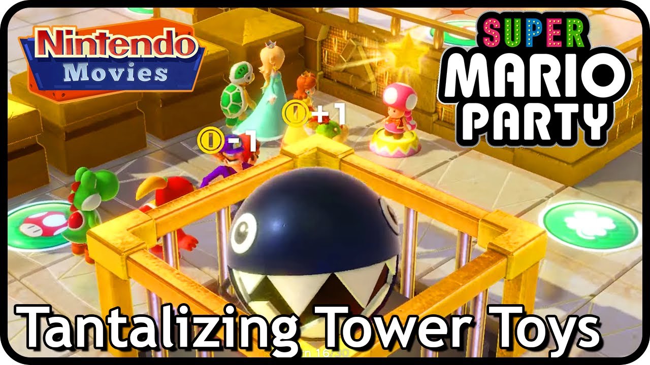 Super Mario Party - Tantalizing Tower Toys (30 Turns, 2 Players, Partner Party)