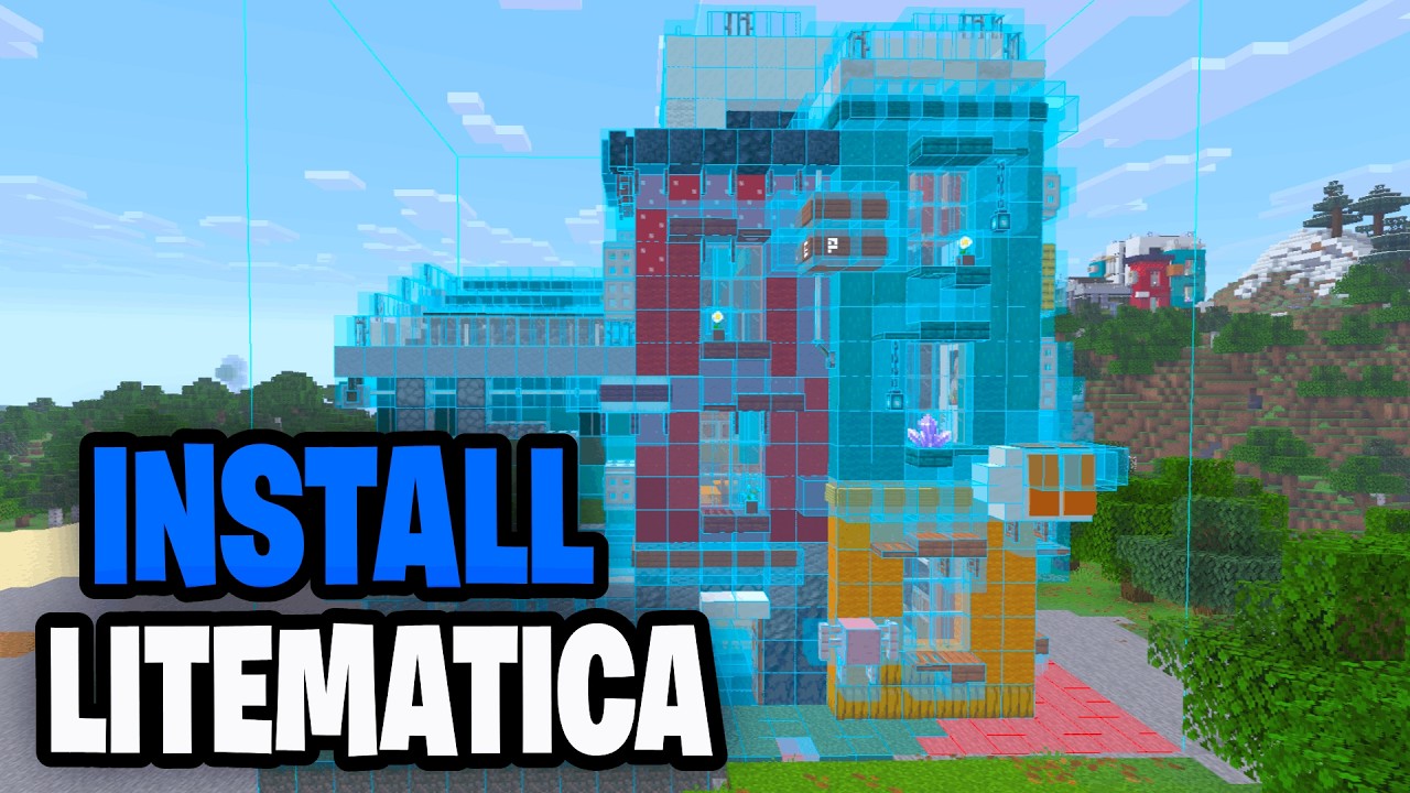 Как скачать и установить Litematica для Minecraft 26.1! (Tiny Takeover)