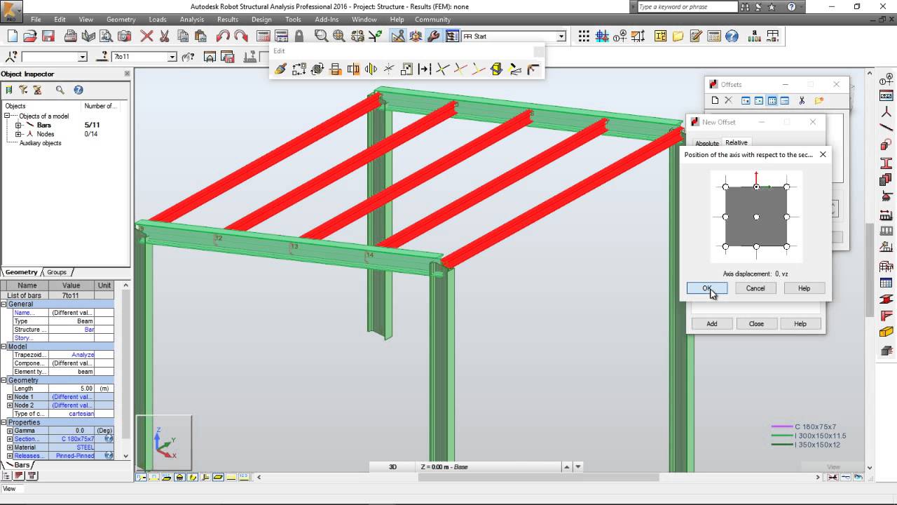 Autodesk Robot Structural Analysis and Design (1 / 2) (Steel Design)