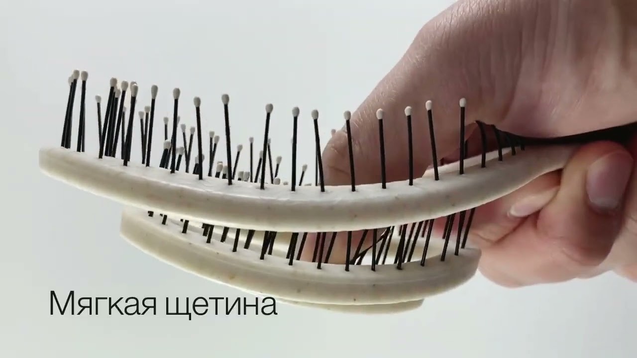 Расческа HEALTHY Hair Ecobrush natural