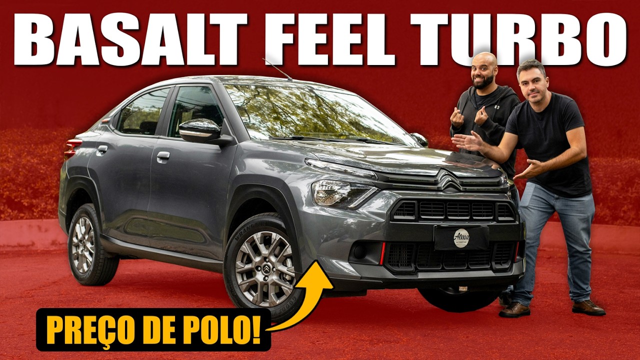 BASALT FEEL TURBO AUTOMÁTICO! O SUV Compacto com melhor custo-benefício do Brasil!