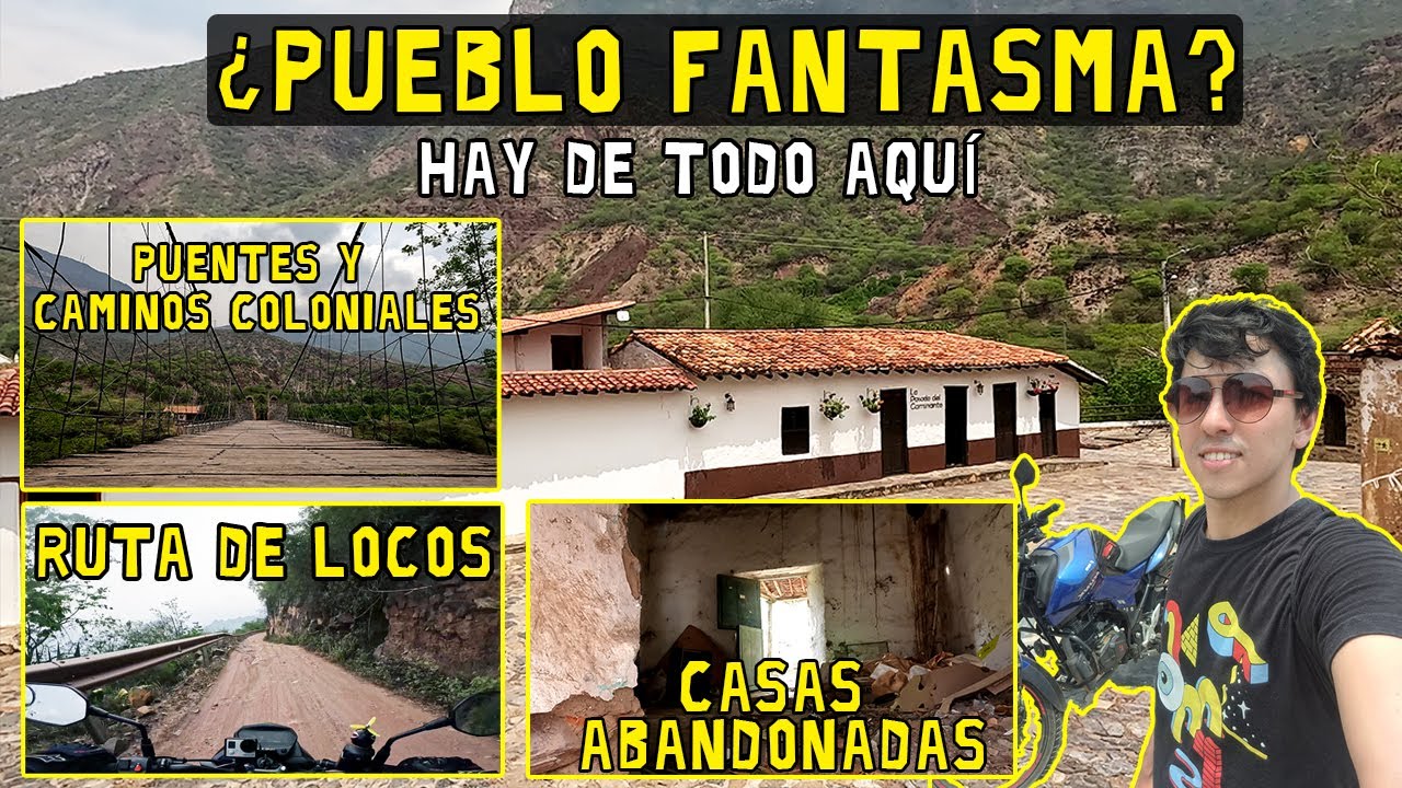 ¿El pueblo FANTASMA de Colombia? el menos poblado | Jordán, Santander