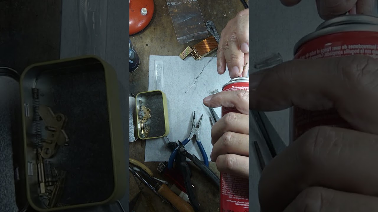 Accendino Lighter Briquet Repair the burner stem when it breaksMail: santoanastasio1@gmail.com