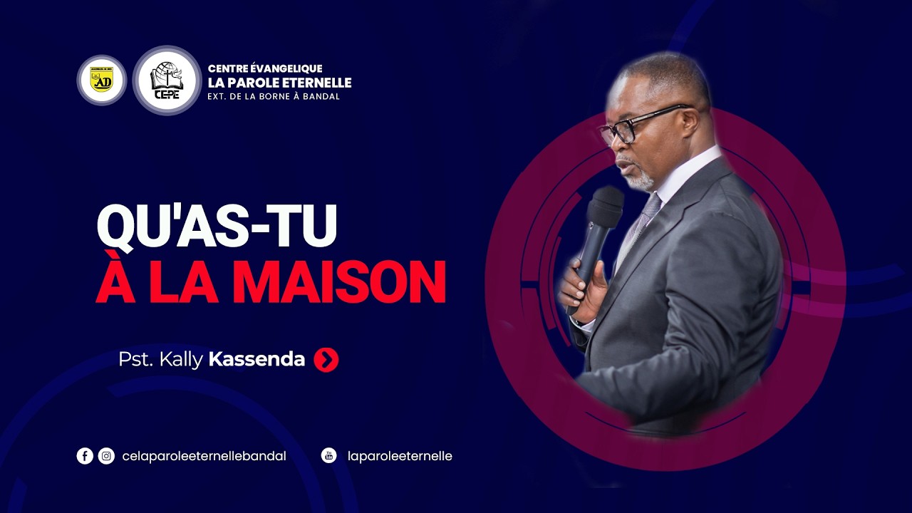 CULTE DU DIMANCHE 25 01 2026 AVEC PAST KALLY KASSENDA