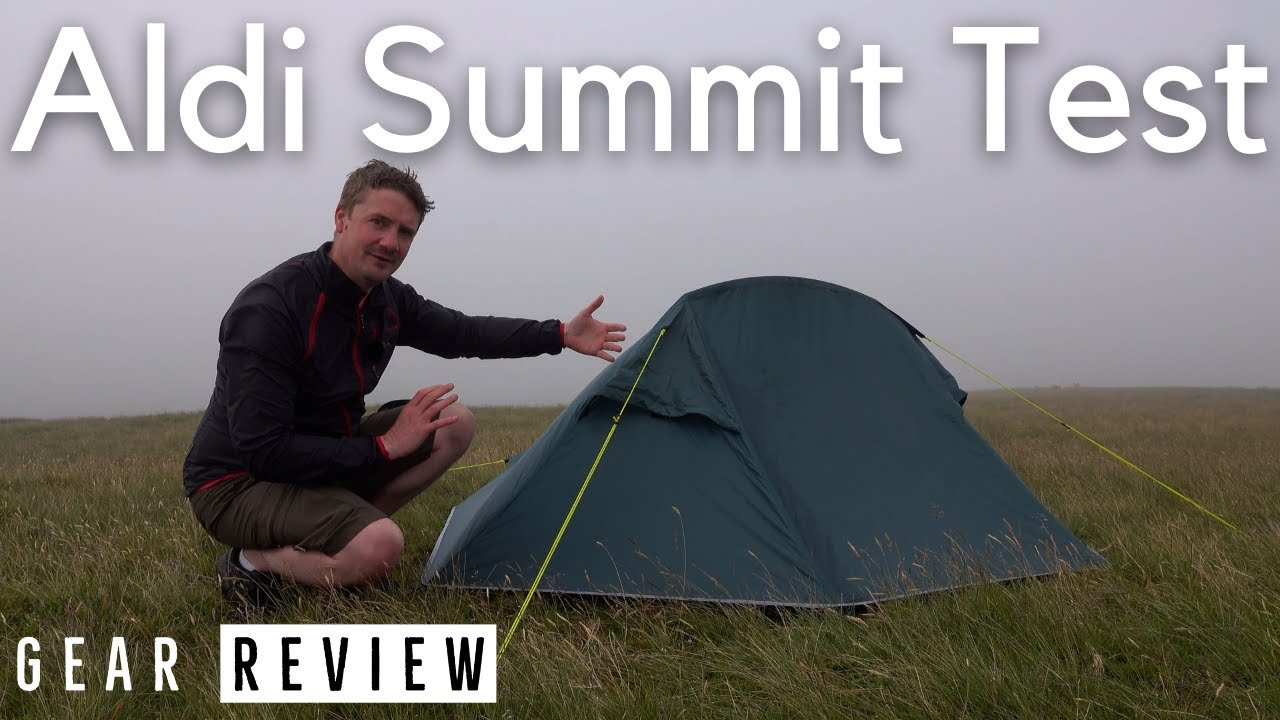 Aldi Adventuridge 2 person tent summit test