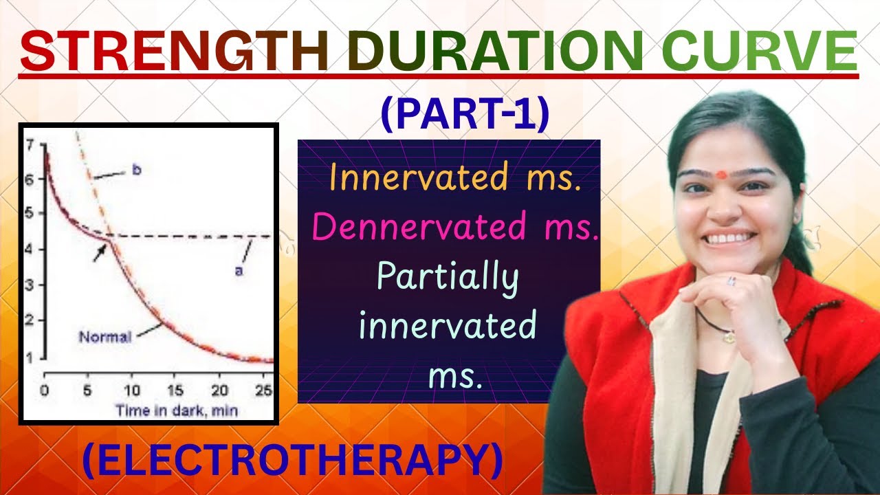SD Curve for dennervated and innervated muscles, KINK explained