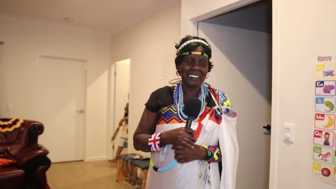 Mama teaching her grandkids Anywak Traditional Dressing 👗  {Culture}