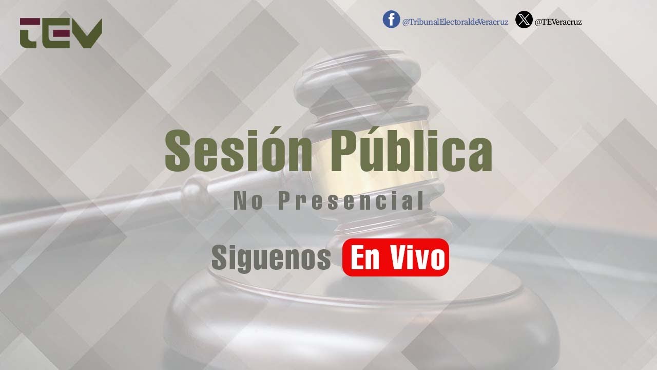 Sesión Pública 1 de junio de 2024 13:00 horas