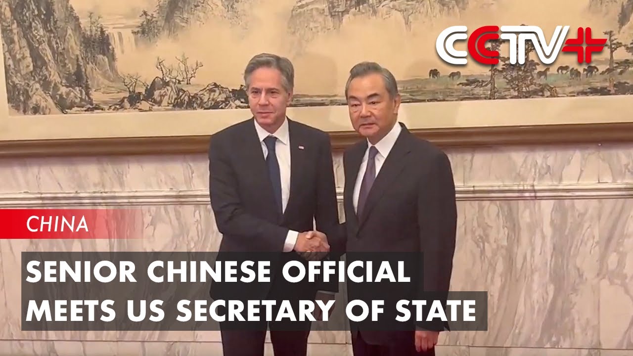 Senior Chinese Official Meets US Secretary of State