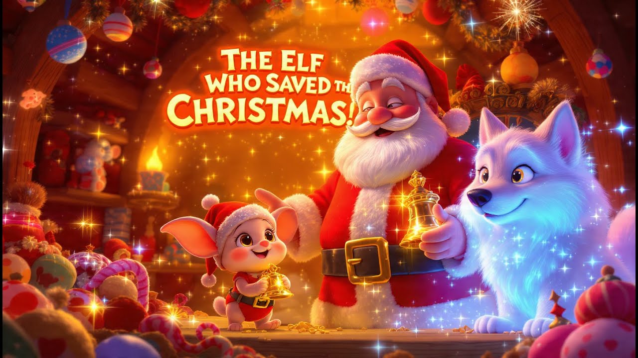 The Little Elf that saved Christmas #kidsstories#childrenstories
