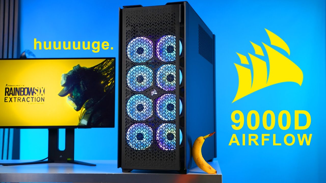 The BIGGEST PC Case we have ever seen... Corsair 9000D Review
