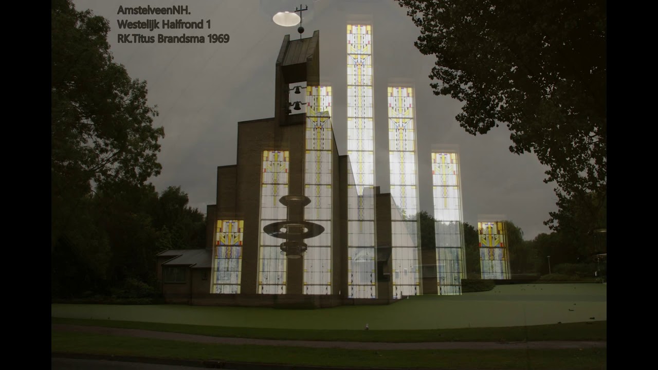 Amstelveen NH. Westelijk Halfrond 1 RK.Thabor Titus Brandsma 1969