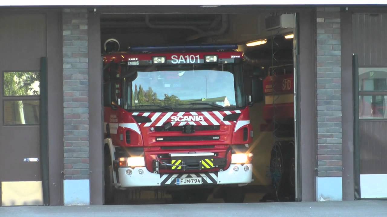 Emergency run videos from Pori, Finland / Porin hälytysajovideoita