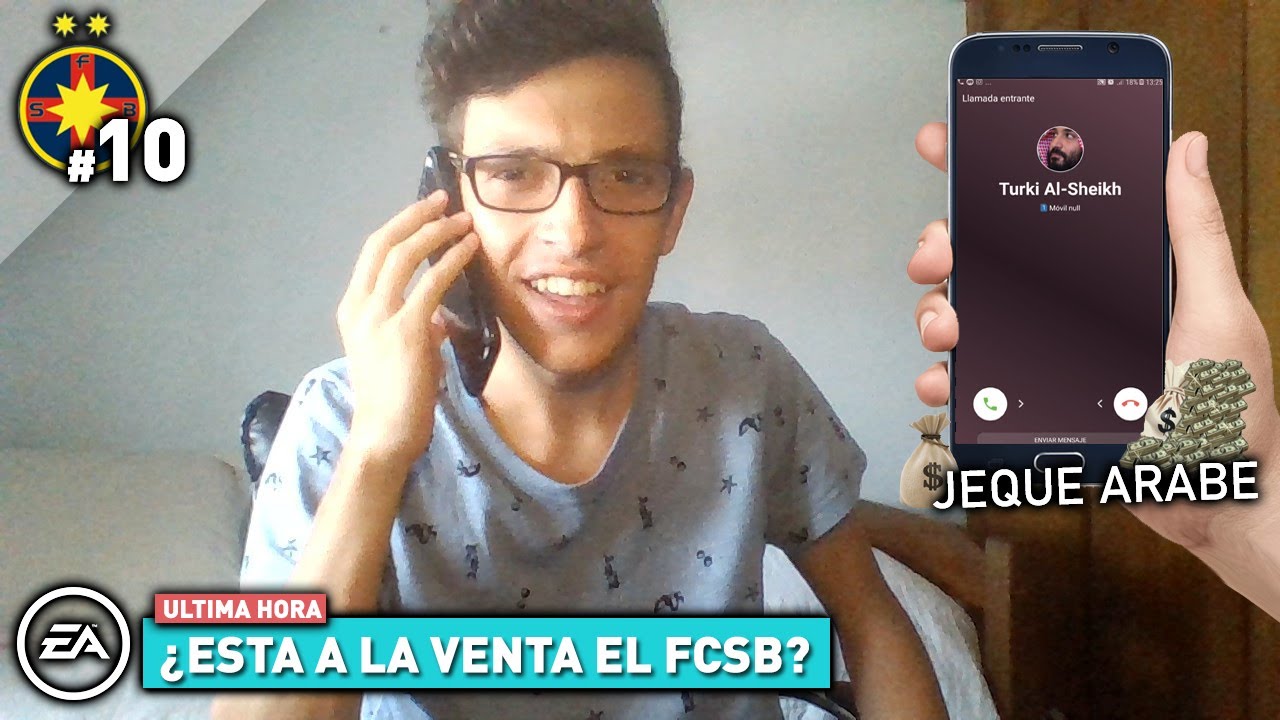 ME LLAMA UN JEQUE &Aacute;RABE💰😱.. MODO CARRERA FCSB - Ep. 10