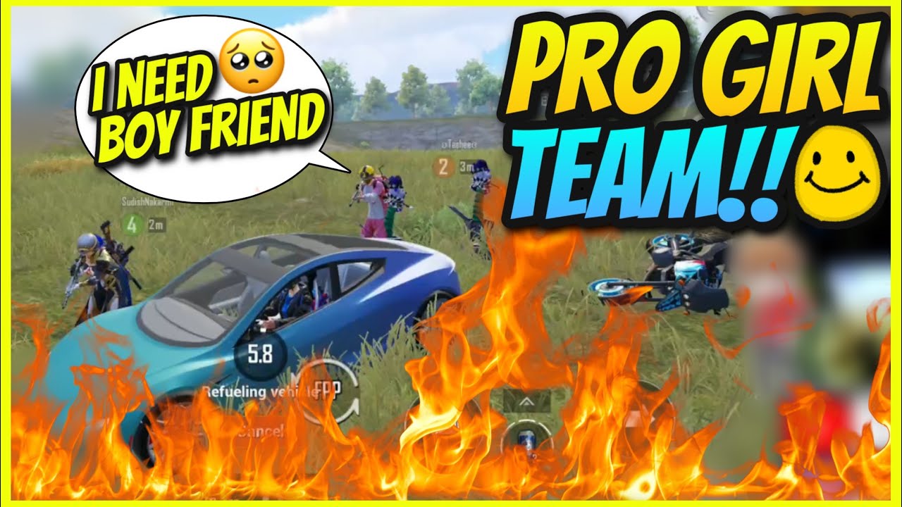 Mok On Mic Because With GIRLSSS🔥 | PUBG MOBILE