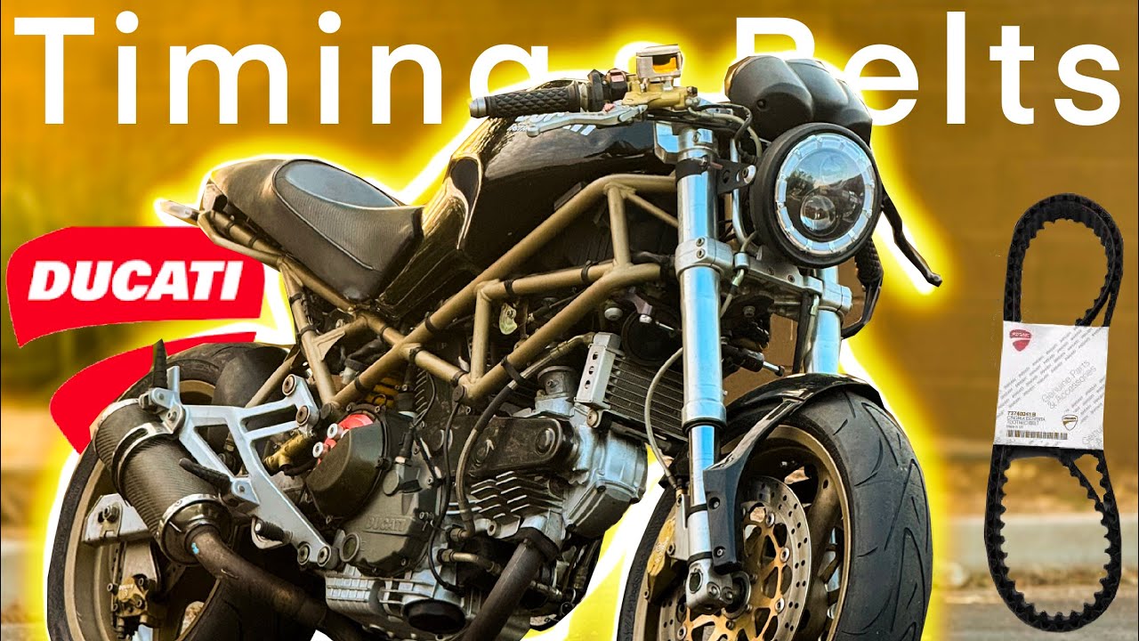 Ducati Monster 900  Part 2 - Timing Belts Replacement