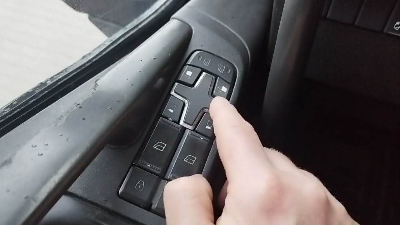 Volvo fh ustawianie lusterek i szyb, blokada drzwi