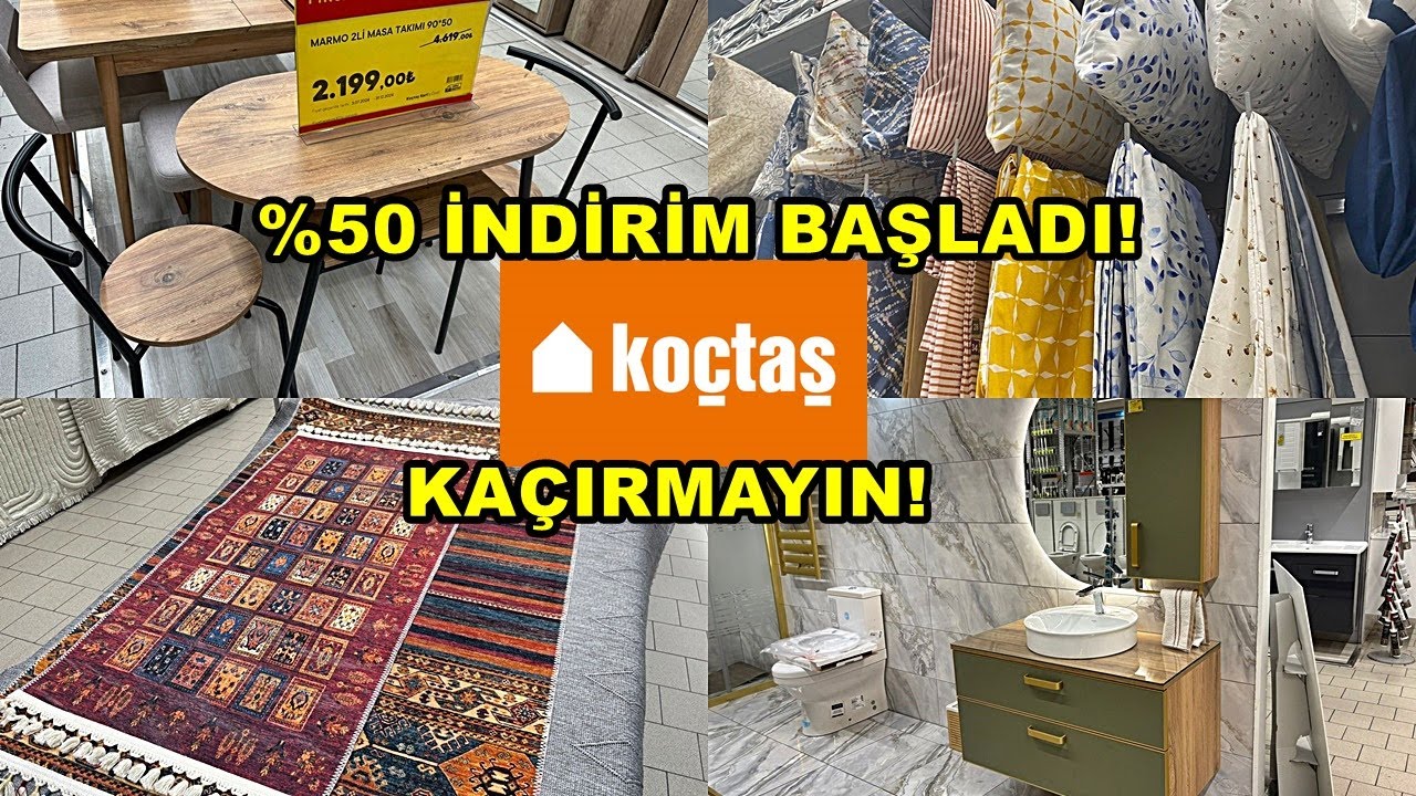 KOÇTAŞ'TA MUHTEŞEM İNDİRİMLER❗️/YEPYENİ ÜRÜNLER/NE ARARSAN VAR❗️ /ŞOK OLACAKSINIZ❗️/ÇEYİZ ALIŞVERİŞİ