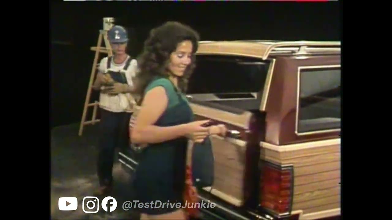1981 Pontiac Safari Station Wagon Manufacturer Laserdisc Promotional Video