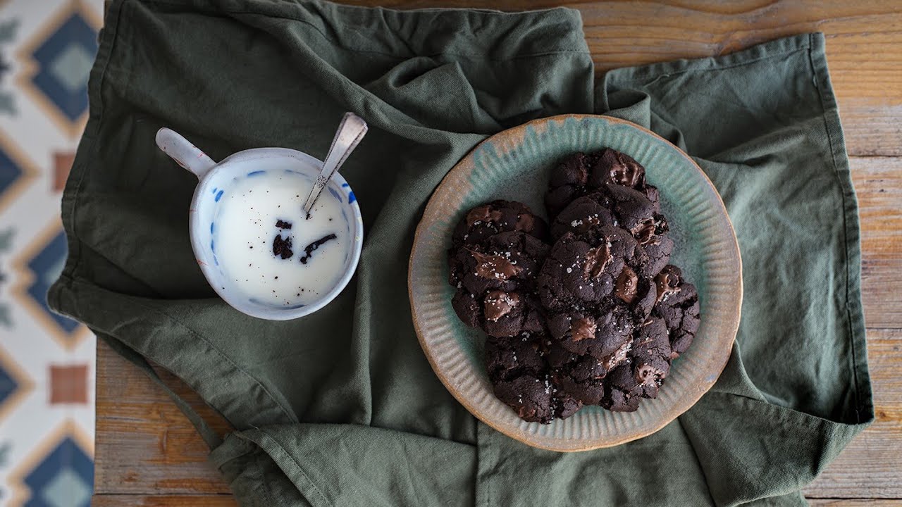 Cookies Σοκολάτας 🍫 (Νηστίσιμα) | Τιμολέων Διαμαντής