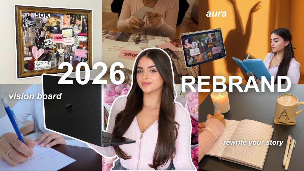 HOW TO REBRAND FOR 2026: ultimate step-by-step guide to your new identity + vision board