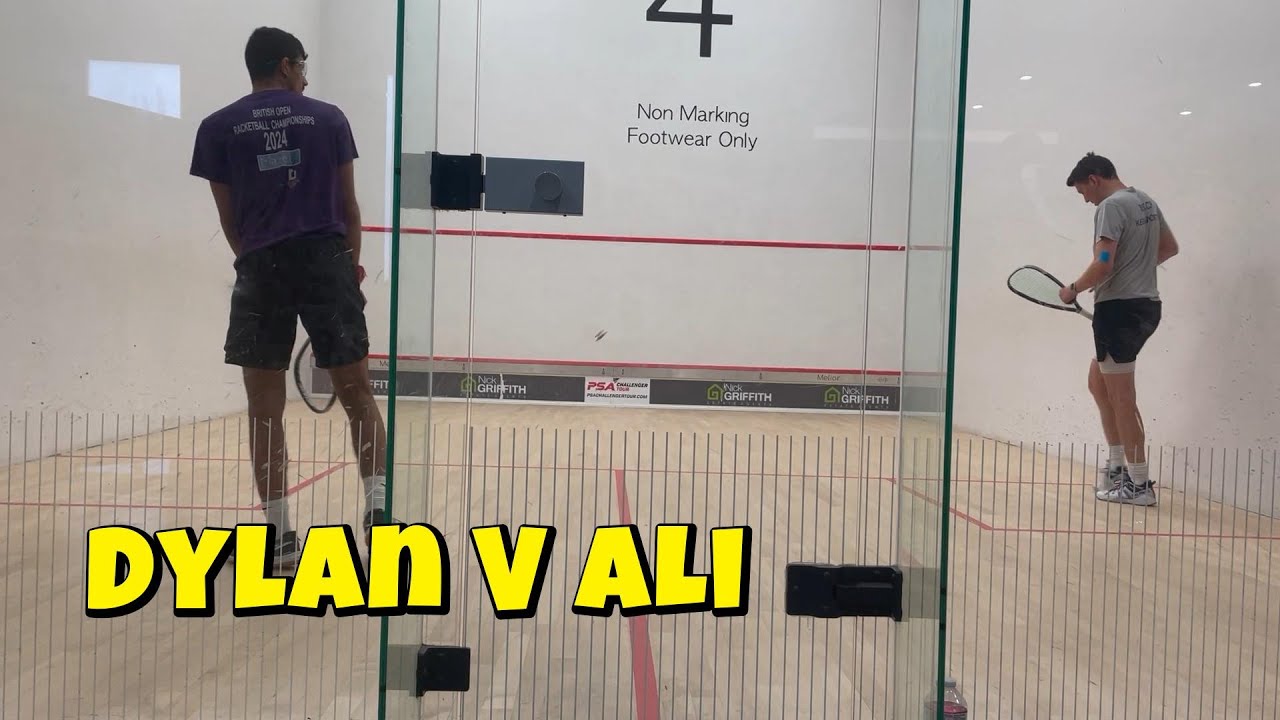 Racketball - Dylan Kalar V Ali Mutch - Tournament match (1st game)