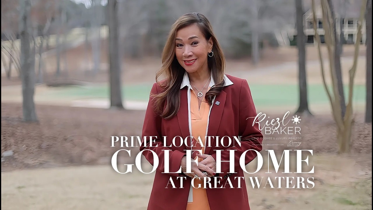 Riezl Baker Presents Prime Location Golf Home in Great Waters at Reynolds Lake Oconee